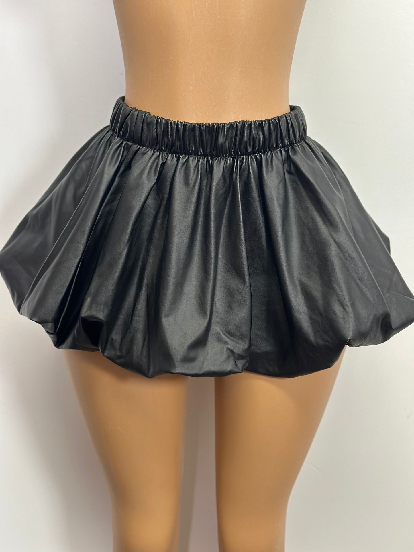 Jayda Leather Skirt