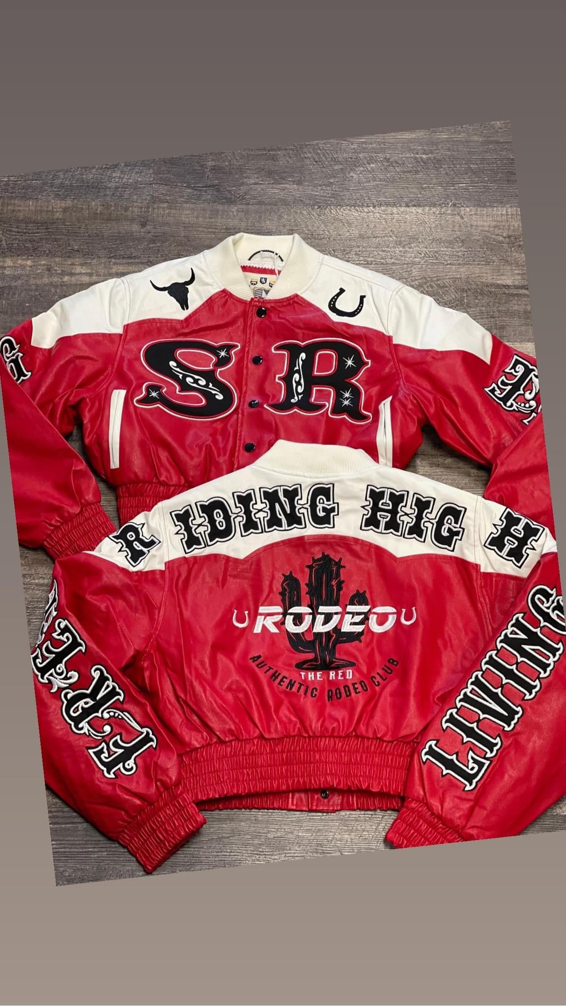 True Red Varsity Jacket