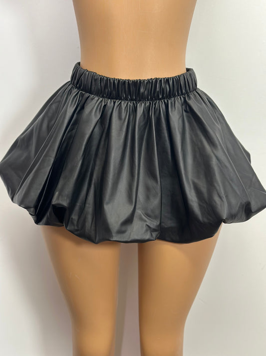 Jayda Leather Skirt