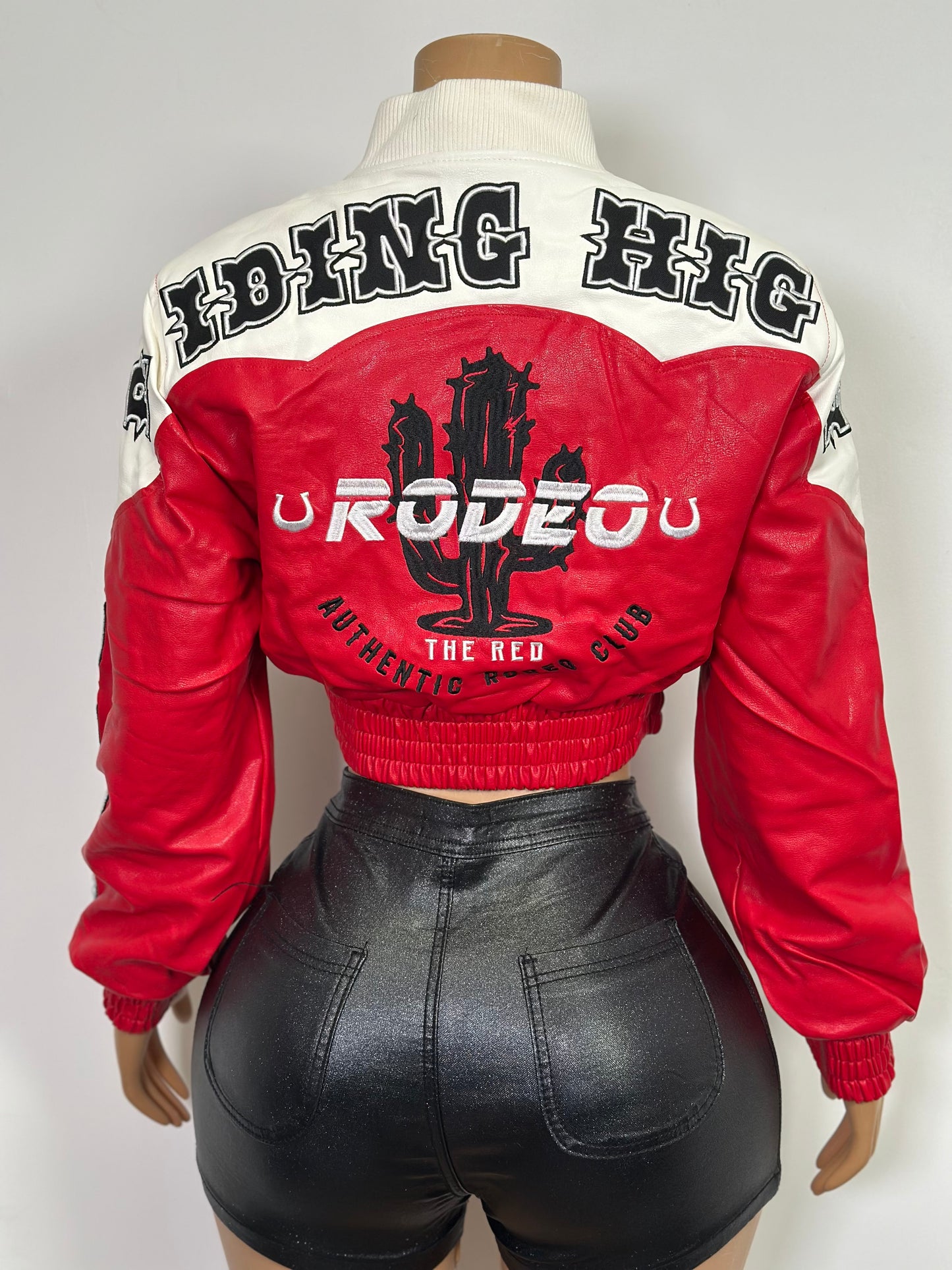 True Red Varsity Jacket